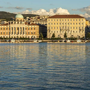 europe, Italy, Friuli-Venezia-Giulia. the seafront of Trieste