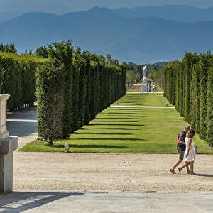Europe, Italy, Piedmont. The gardens of the Venaria Reale