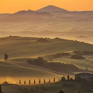 Europe, Italy, Tuscany, Toscana, Siena, The Val daaOrcia, landscape