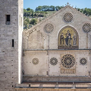 Europe, Italy, Umbria, Spoleto, the cathedral