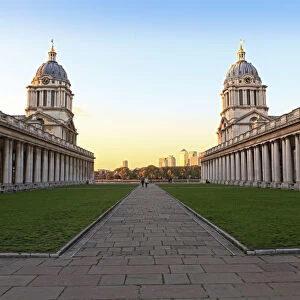Europe, United Kingdom, England, London, Greenwich, Old Royal Naval College - the