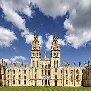 Europe, United Kingom, England, Oxfordshire, Oxford, All Souls College
