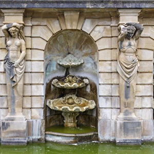 Europe, United Kingom, England, Oxfordshire, Woodstock, Blenheim Palace Fountain