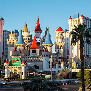 Excalibur Hotel & Casino, The Strip, Las Vegas, Nevada, USA