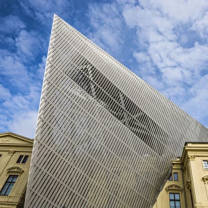 Extension by Daniel Libeskind, Militarhistorische Museum, Dresden, Saxony, Germany