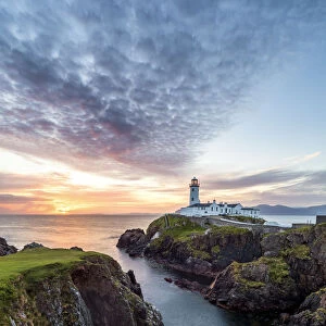 Fanad Head lighthouse, County Donegal, Ulster region, Ireland
