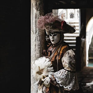 Fancy dress at Carnival, Venice, Veneto, Italy, Europe