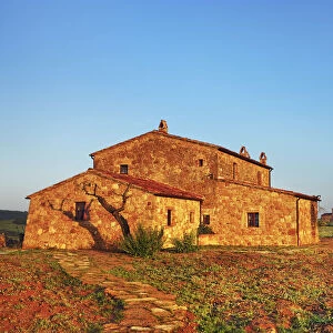 Farm house in Tuscany - Italy, Tuscany, Siena, Val d Orcia, Pienza, south of