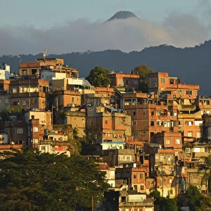 Favela above Rio de Janeiro, Brazil, South America