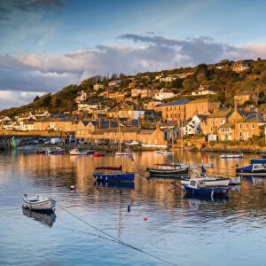 First Light on Mousehole Harbour, Cornwall, England