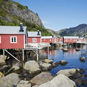 Fishermen houses, Lofoten Island, Norway, Europe