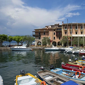 Fishing boats, Torri del Benaco, Lake Garda, Italy