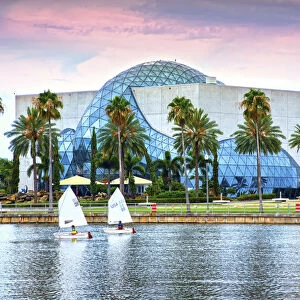 Florida, Saint Petersburg, Salvador Dali Museum, Sailboats, Tampa Bay