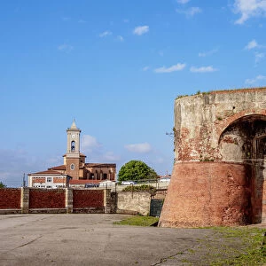Fortezza Vecchia and San Ferdinando Church, Livorno, Tuscany, Italy