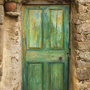 France, Corsica, Haute-Corse Department, La Balagne Region, Pigna, artisanal village