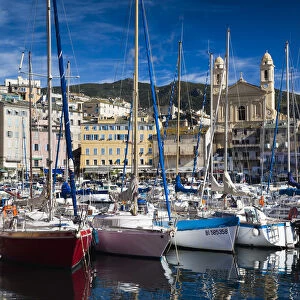 France, Corsica, Haute-Corse Department, Le Cap Corse, Bastia, The Old Port