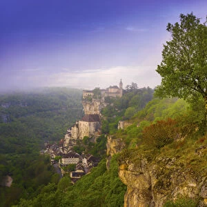France, Lot, Midi Pyrenees, Rocamadour, Natural regional parc Causses du Quercy, UNESCO