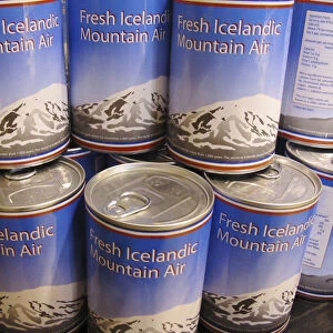 "Fresh Icelandic mountain air" in a can, Iceland