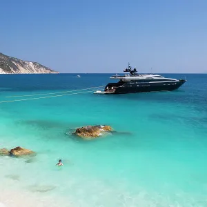 Fteri Beach, Kefalonia, Ionian Islands, Greece