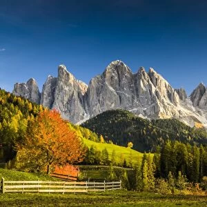 Funes Valley, Odle, dolomites, Alto Adige, Italy