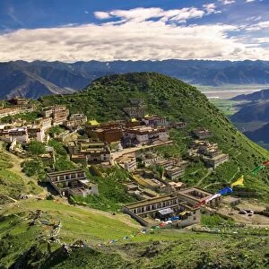 Ganden Monastery, Tagtse county, Tibet
