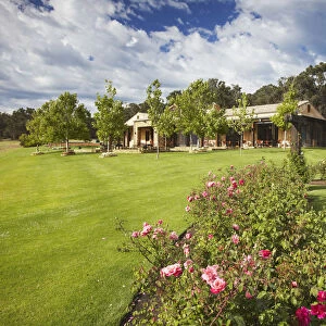 Garden at Laurence wine estate, Margaret River, Western Australia, Australia