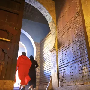 Gateway To Market, Medina Print, Meknes Morocco Gateway To Market, Medina Print, Meknes Morocco