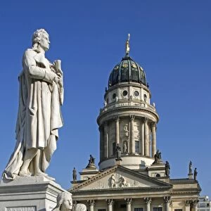 The Gendarmenmarkt is a square in Berlin, and the site of the Konzerthaus