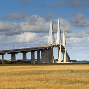 Georgia, Brunswick, Sidney Lanier Bridge, Cable-Stayed Bridge, Crosses The Brunswick River