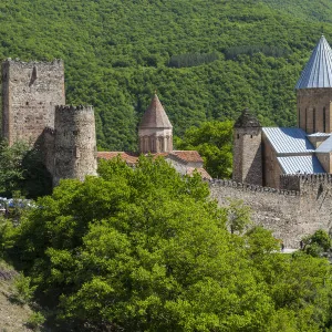 Georgia, Georgian Military Highway, Ananuri Fortress