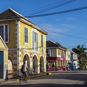 Georgian Post Office at Market Street, Falmouth, Trelawny Parish, Jamaica