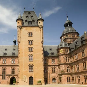 Germany, Bayern / Bavaria, Aschaffenburg, Schloss Johannisburg castle