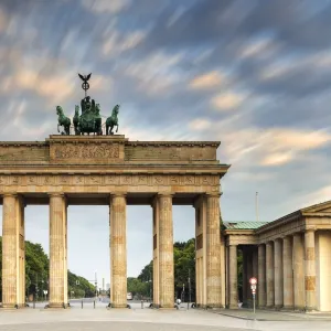 Germany, Deutschland. Berlin. Berlin Mitte. Brandenburg Gate, Brandenburger Tor