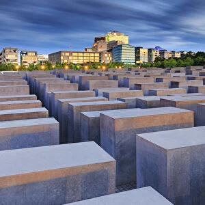 Germany, Deutschland. Berlin. Berlin Mitte. Holocaust memorial