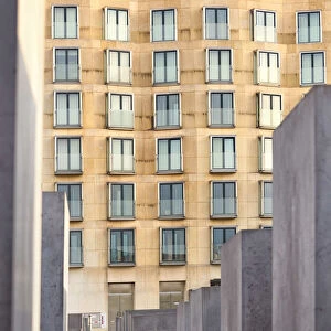 Germany, Deutschland. Berlin. Berlin Mitte. Holocaust memorial