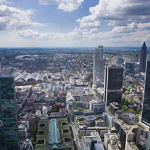 Germany, Hessen, Frankfurt-am-Main, financial district
