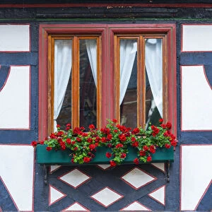 Germany, Rhineland Palatinate, Bacharach, Traditional Timber-framed building
