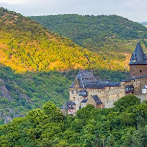Germany, Rhineland Palatinate, Bacharach, Burg Stahleck (Stahleck Castle)