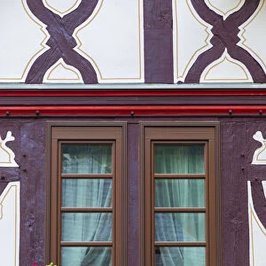 Germany, Rhineland Palatinate, Oberwesel, Traditional Timber-framed building