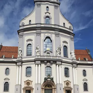 Germany, Upper Bavaria, Altotting, Basilica of St. Anna