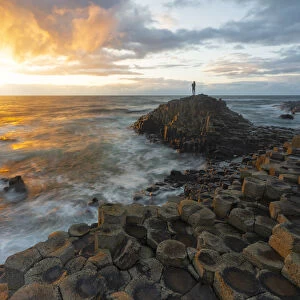 Giants Causeway, Bregagh road, country Antrim, Ulster Province, Northen Ireland, UK