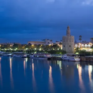 Giralda Tower, Seville, Sevilla Province, Andalucia, Spain