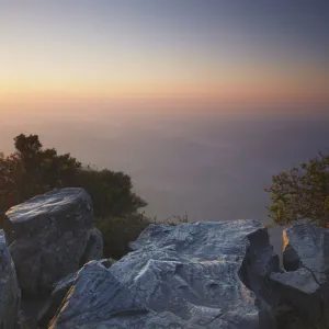 Gods Window at dawn, Drakensberg Escarpment, Mpumalanga, South Africa