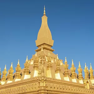 Gold Stupa, Pha That Luang, Vientiane (capital city), Laos