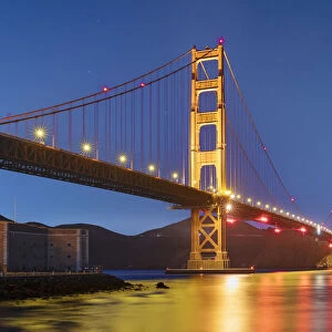 Golden Gate Bridge, San Francisco Bay, California, USA