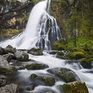 Gollinger Waterfall, Golling on the Salzach, Salzburger Land, Austria