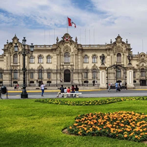 Government Palace, Plaza de Armas, Lima, Peru