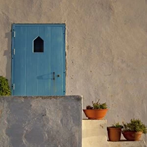 Gozo, Malta, Europe; A residential house near the sea