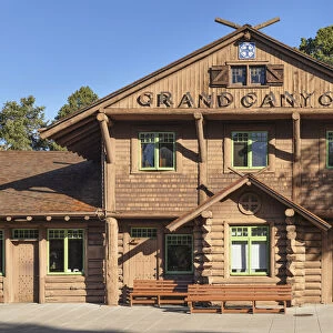 Grand Canyon Railway Depot, South Rim, Grand Canyon Nationalpark, Arizona, USA