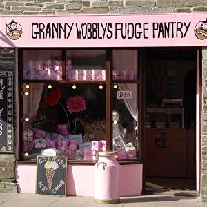 Granny Wobblys Fudge Pantry, Tintagel, Cornwall
